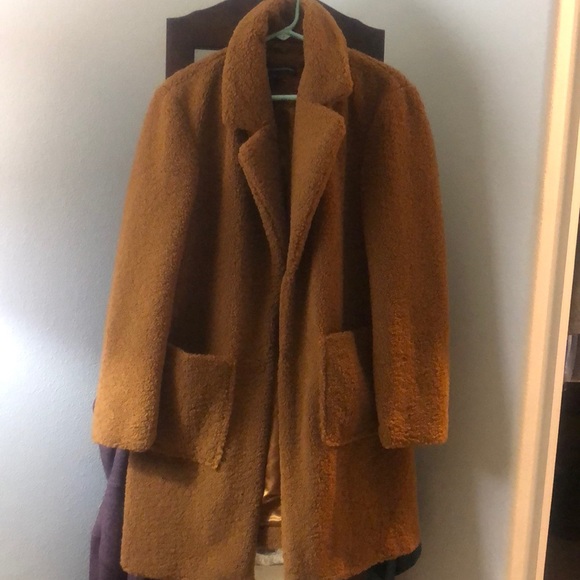 french connection teddy coat